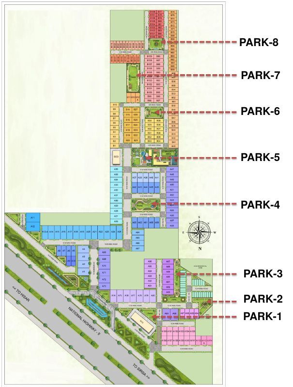 Nirvana Grand masterplan